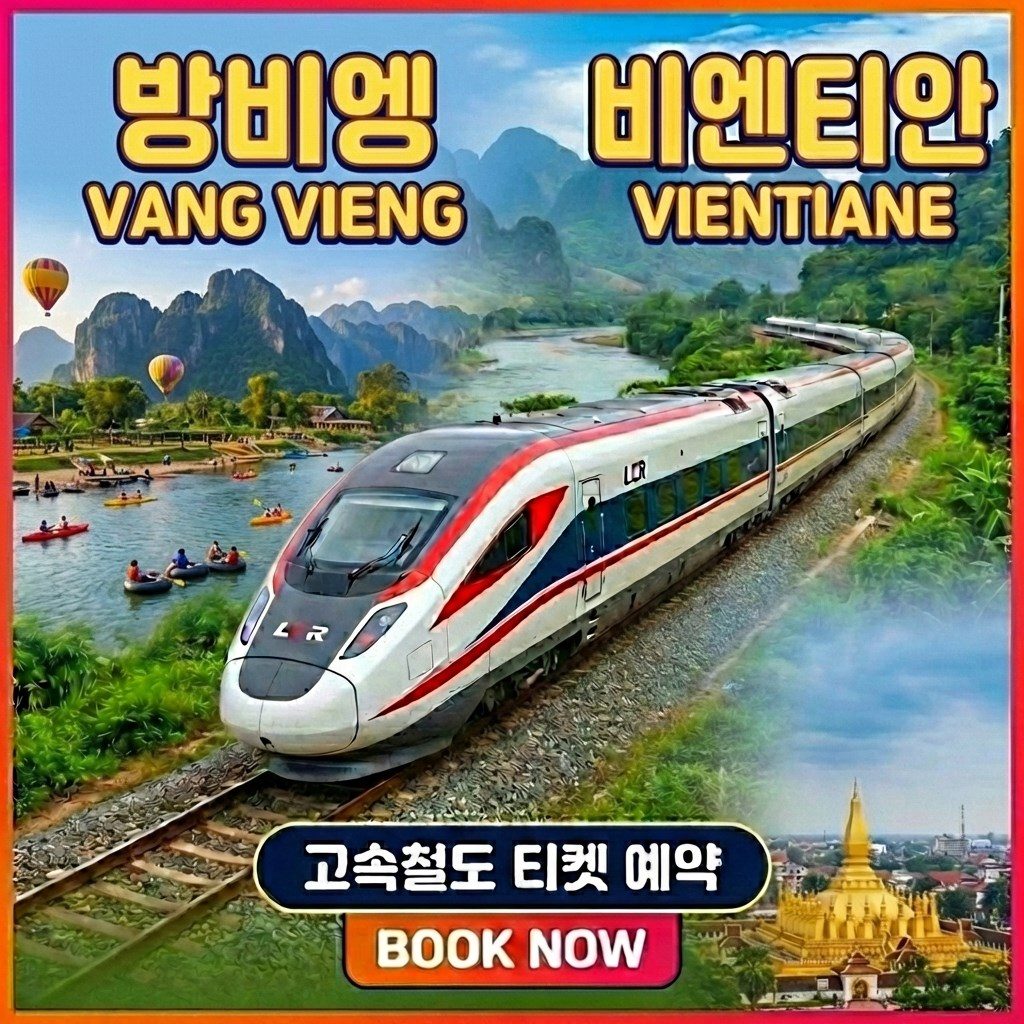 라오스 기차 노선 요금 안내