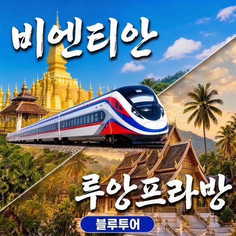 라오스 고속열차 비엔티안 출발 루앙프라방 기차표 예약 시간표