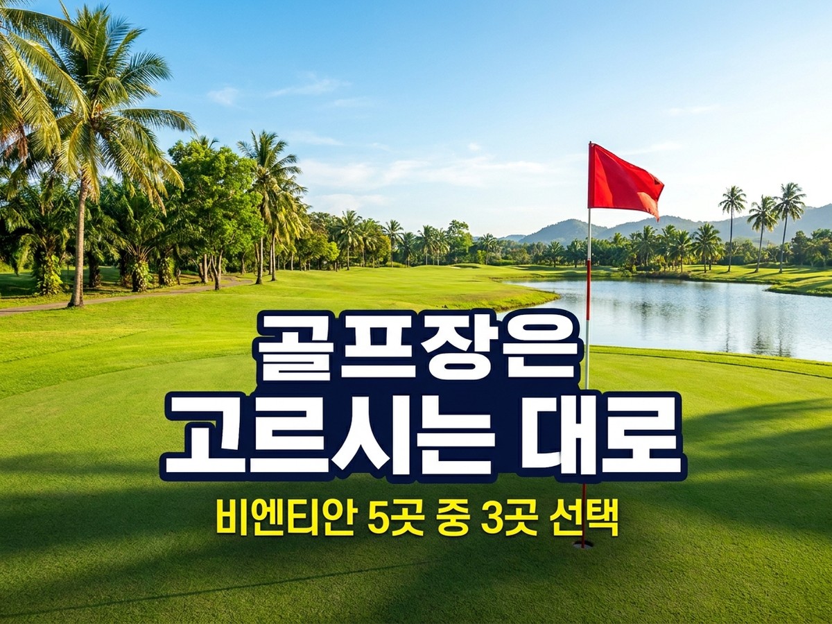 라오스 비엔티안 골프장 비엔티안 5곳 중 3곳 선택