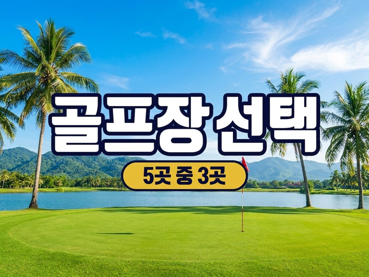 라오스 비엔티안 골프장 비엔티안 5곳 중 3곳 선택